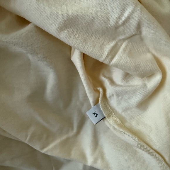 Loewe Cream Embroidered Logo T-Shirt - Picture 3 of 3